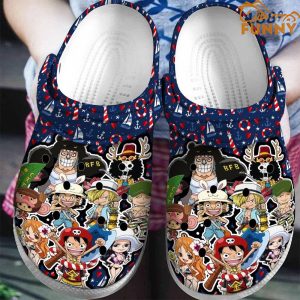 One Piece Christmas Crocs