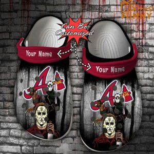 Personalized Atlanta Braves Jason Michael Crocs