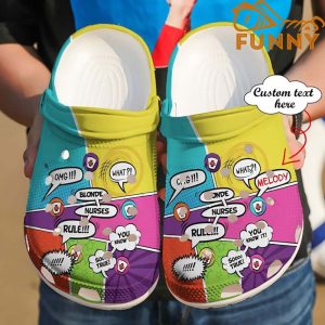 Personalized Nurse Rules Crocs