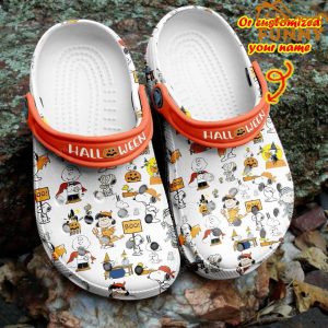 Personalized Peanut Snoopy Crocs