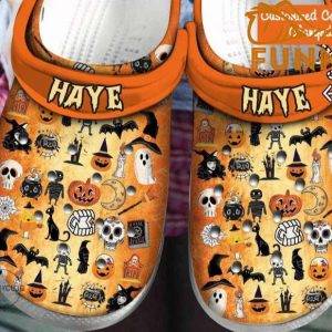 Personalized Things Pumpkin Crocs