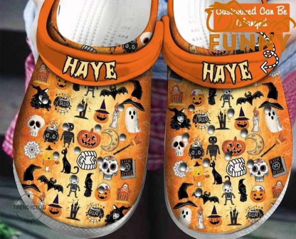 Personalized Things Pumpkin Crocs