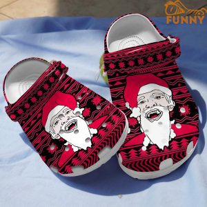 PewDiePie Christmas Crocs 1