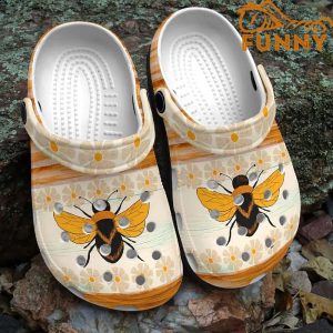 Queen Bee Floral Crocs 1