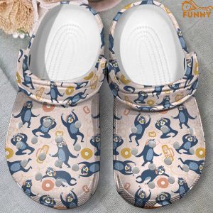 Sloth Cool Crocs Crocband Shoes