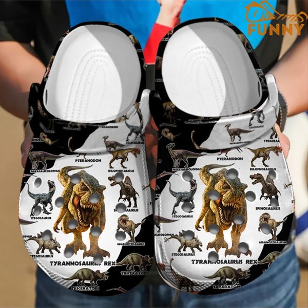 T Rex Dino Crocs
