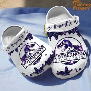 T Rex Motherhood Dinosaur Crocs