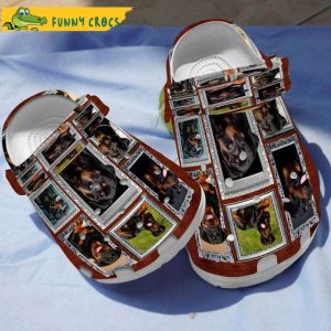 3D Huge Rottweiler Dog Crocs