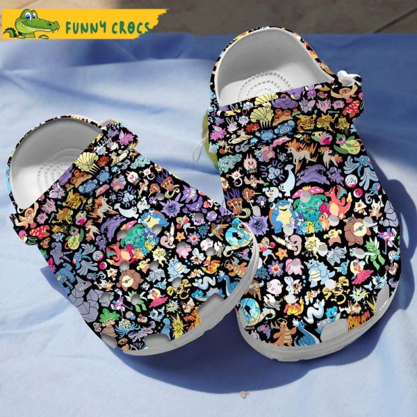 Amazing Pattern Pokemon Crocs