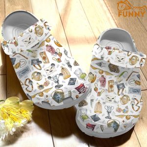 Artefacts Pattern Harry Potter Crocs 3