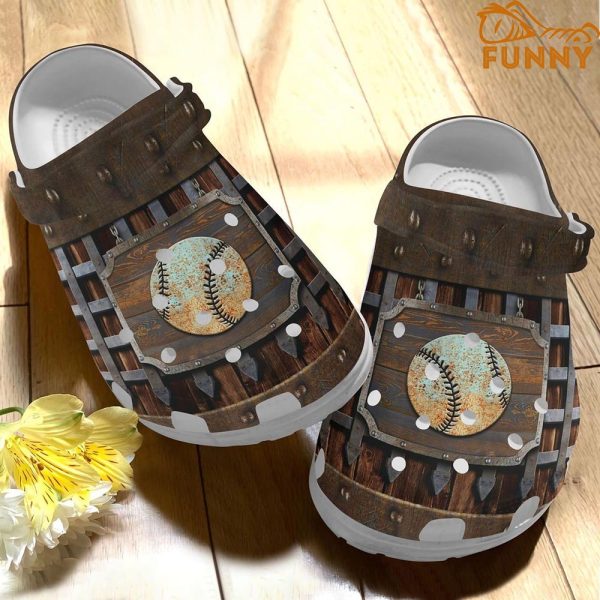 Baseball Crocs Crocband