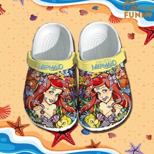 Beautiful Little Mermaid Crocs 1