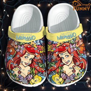 Beautiful Little Mermaid Crocs