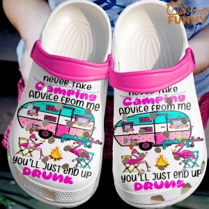 Camping Car Flamingo Crocs