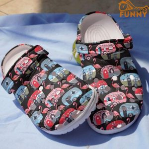 Camping Summer Flamingo Crocs 2023