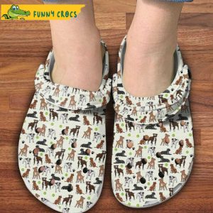 Cavalier King Charles Spaniel Dog Croc Shoes