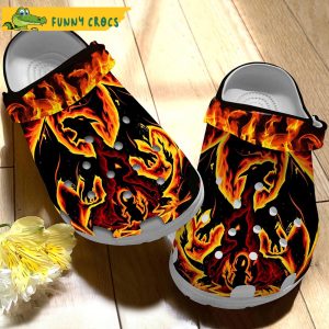 Charmander Charmeleon Charizard Pokemon Crocs