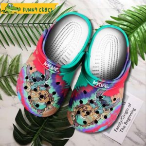 Custom Sea hawaii Stitch Crocs