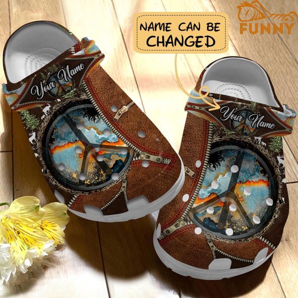 Custom The Forest Hippie Crocs