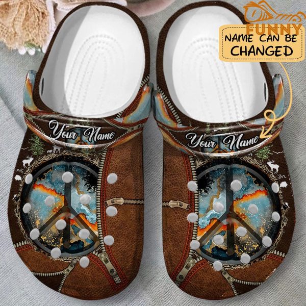 Custom The Forest Hippie Crocs