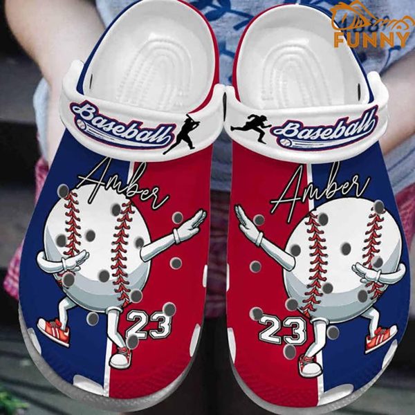 Customized Dabbing Cute Baseball Crocs