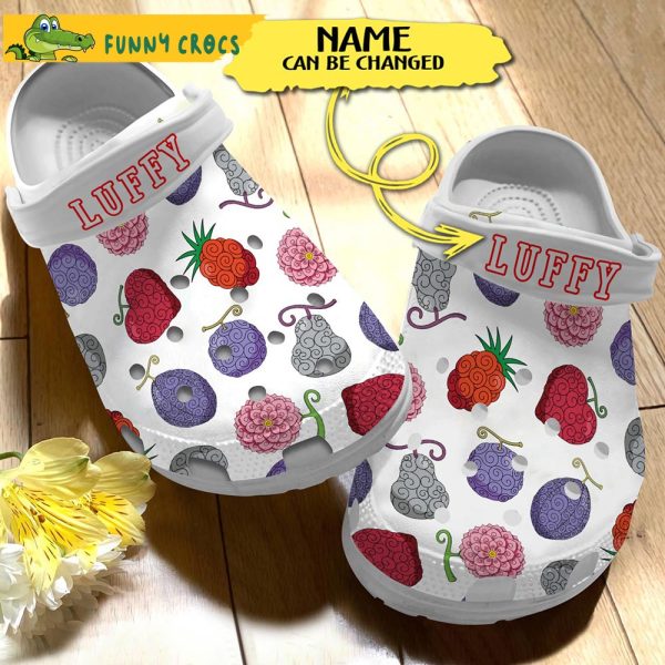 Customized Devil Fruit One Piece Crocs