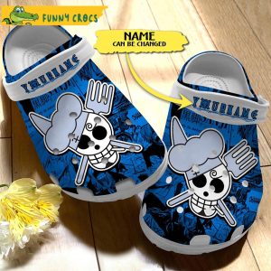 Customized One Piece Skull Crocs 2