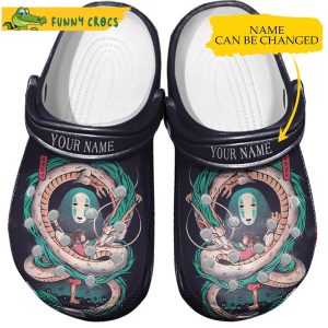 Customized Spirited Away Anime Crocs 2