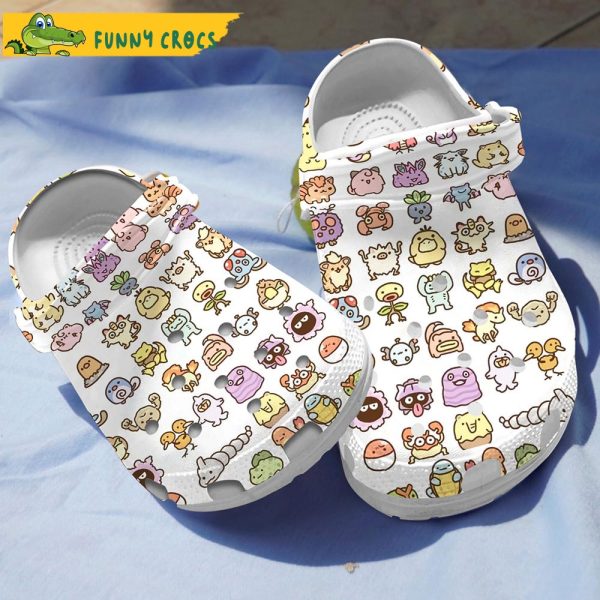 Cute Pattern Pokemon Crocs