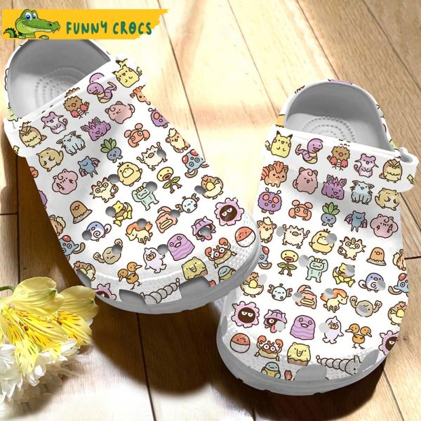 Cute Pattern Pokemon Crocs