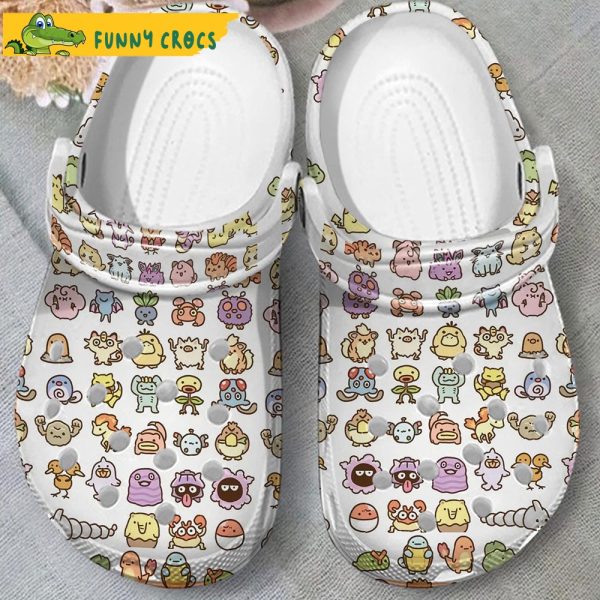 Cute Pattern Pokemon Crocs