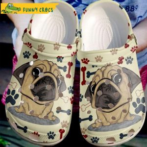 Cute Pawpug Dog Crocs