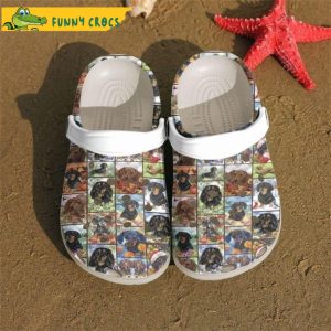 Dachshund Love Mom Dog Crocs