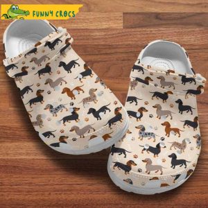 Dachshund Puppy Dog Paw Crocs