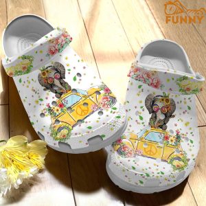 Elephant Hippie Crocs 3