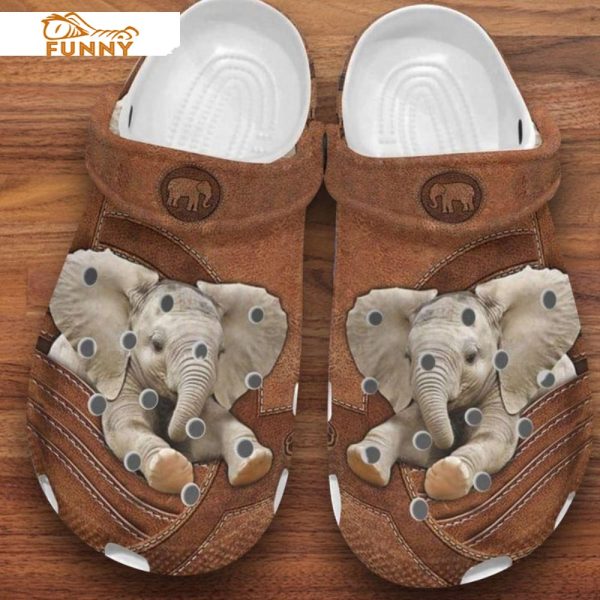 Funny Baby Elephant Crocs