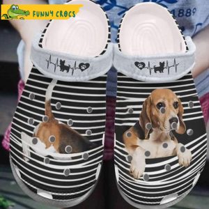 Funny Beagle Life Love Lifes Dog Crocs