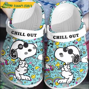 Funny Child Out Snoopy Crocs