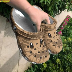 Funny Face Eevee Pokemon Crocs Clog Shoes 2