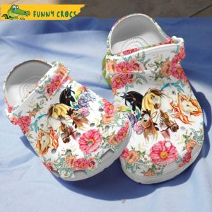 Funny Horse Cartoon Crocs