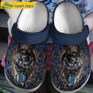 Funny Iron Owl Crocs