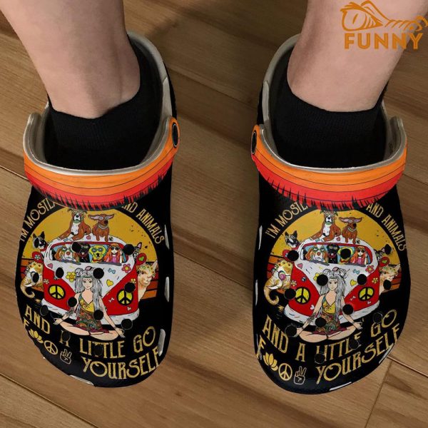 Funny Yoga Hippie Crocs