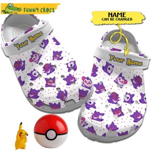 Gengar Pokemon Crocs