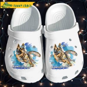 German Shepherd Beautiful Dog Crocs