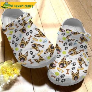 German Shepherd Cute Dog Crocs Shoes