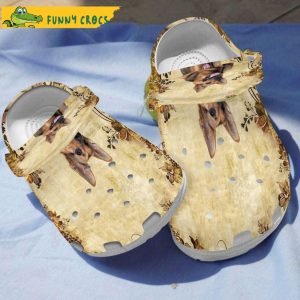 German Shepherd Dog Vintage Crocs