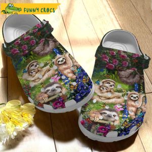 Happy Family Sloth Crocs