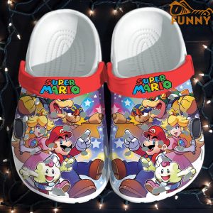 Happy Super Mario Crocs