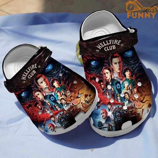 Hellfire Club Characters Stranger Things Crocs