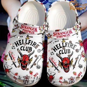 Funny Hellfire Club Stranger Things Crocs